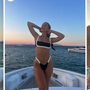 NWT Strawberry Milk Mob Sporty Bikini